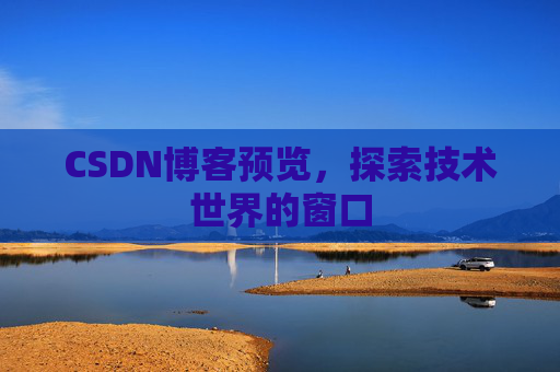 CSDN博客预览，探索技术世界的窗口